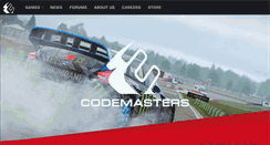 Desktop Screenshot of codemasters.com